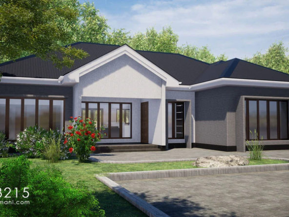 3 bedroom house designs in Kenya and cost